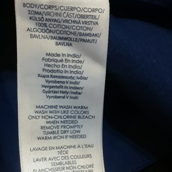 Chaps Button Down Dress - Picture 8 of 8